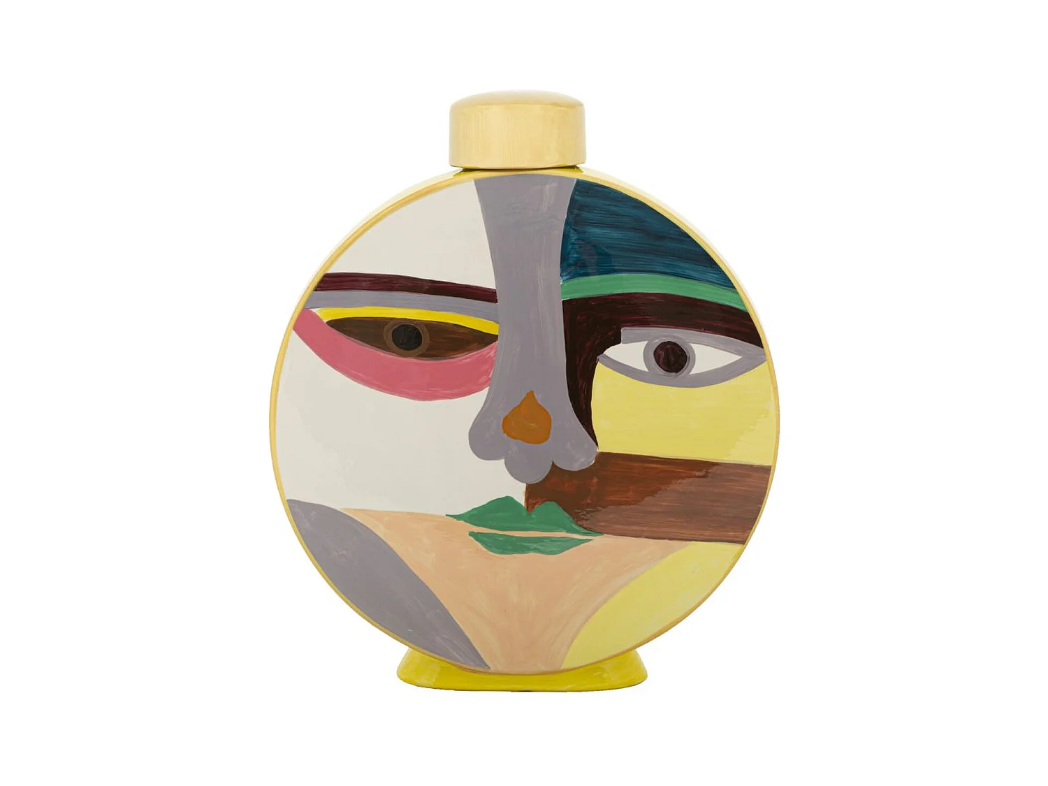 Vase Décoratif MF839, Multicouleur, 28x9x33 cm, Epikasa