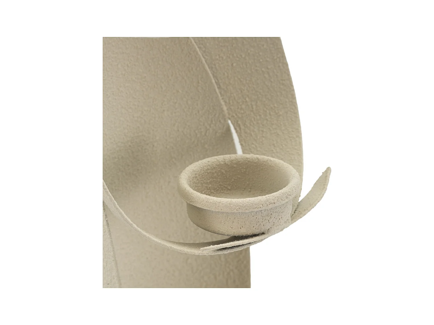 Bougeoir MF747, Beige, 12,5x10x30 cm, Epikasa