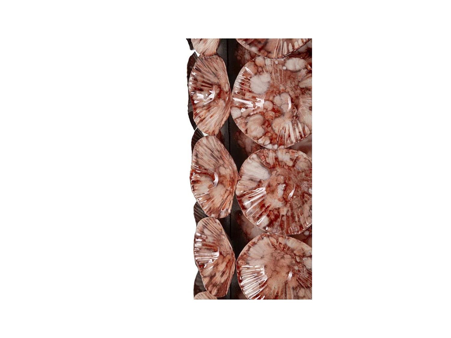 Vase Décoratif MF854, Jaune, 12,5x12,5x24 cm, Seven Design