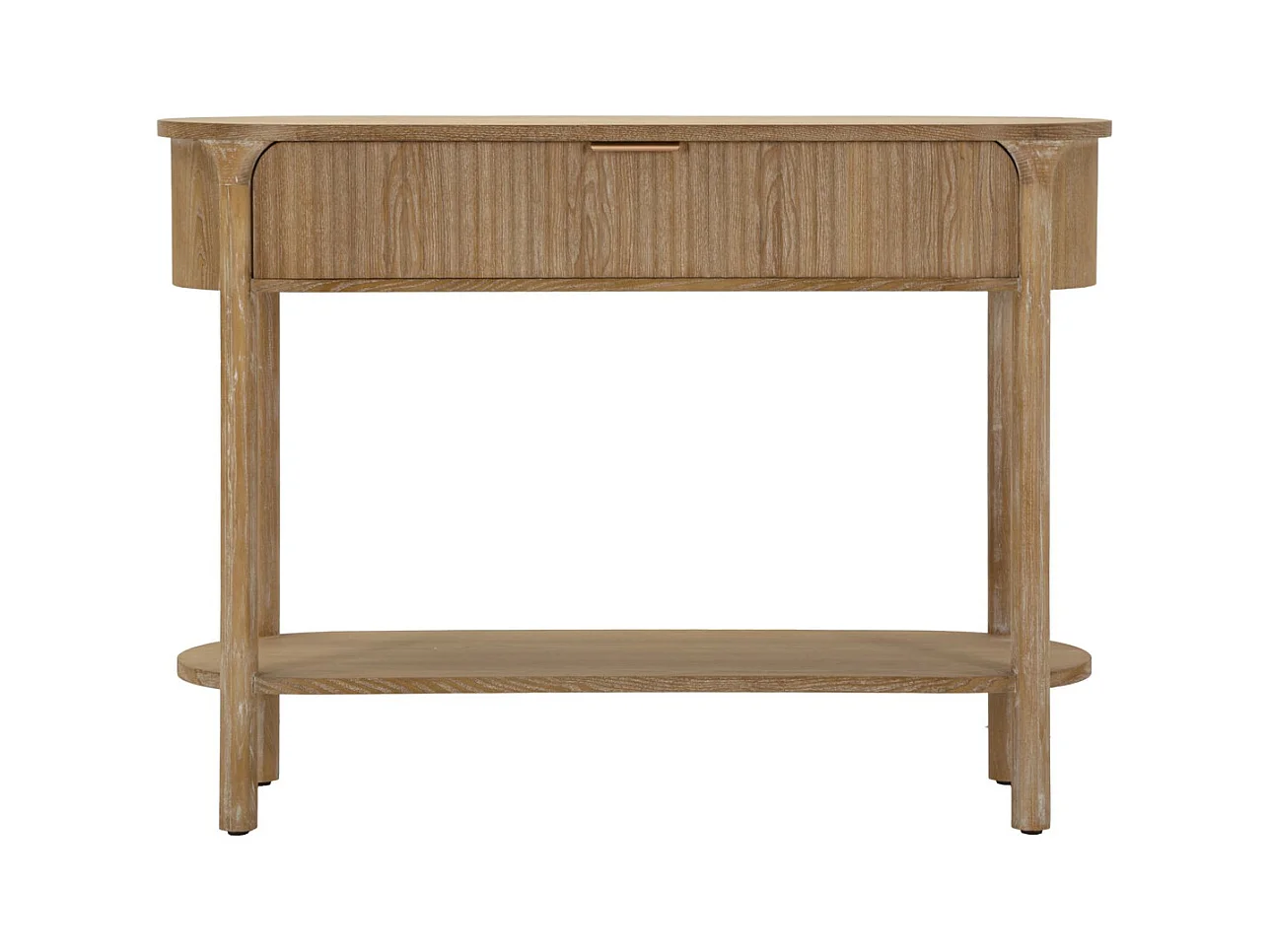 Tavolo Consolle MF758, Marrone, 110x40x80 cm, Epikasa