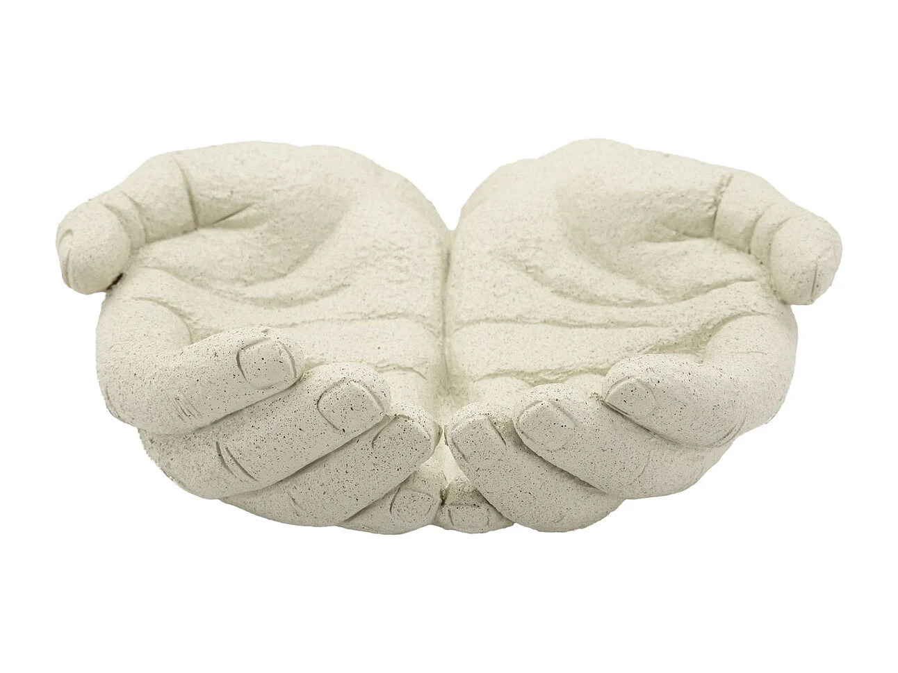 Plateau Mains, Beige, 22,7x20x7,3 cm, Seven Design