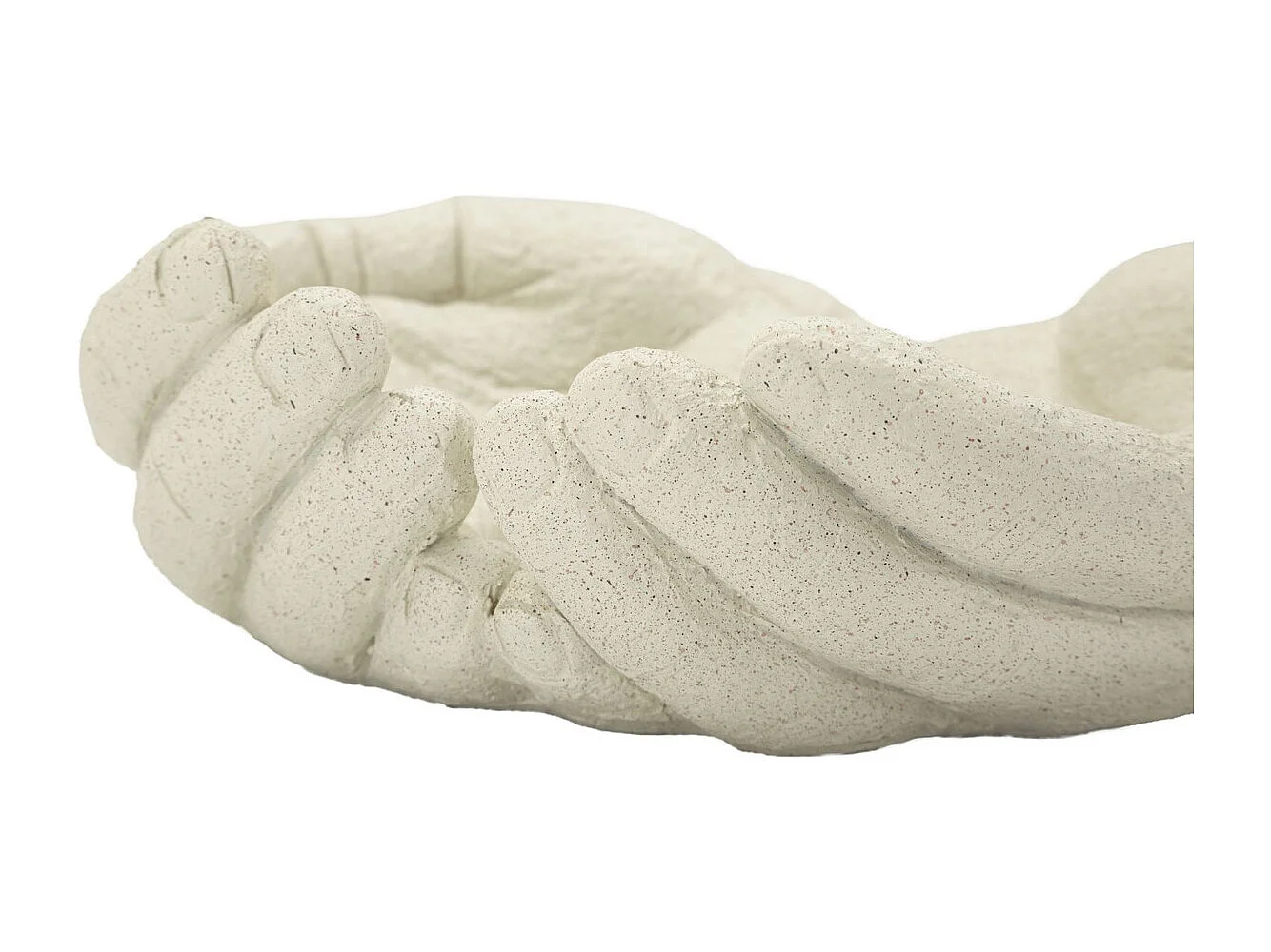 Plateau Mains, Beige, 22,7x20x7,3 cm, Seven Design