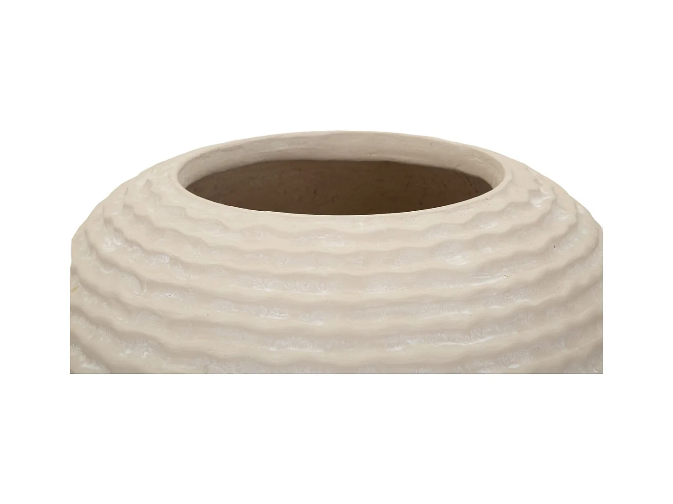 Vase Décoratif MF818, Beige, 30x30x38,5 cm, Epikasa