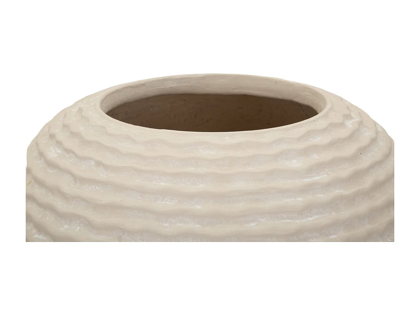 Wazon Dekoracyjny MF818, Beżowy, 30x30x38,5 cm, Seven Design