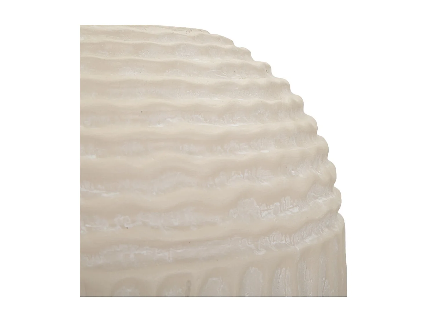 Wazon Dekoracyjny MF818, Beżowy, 30x30x38,5 cm, Seven Design