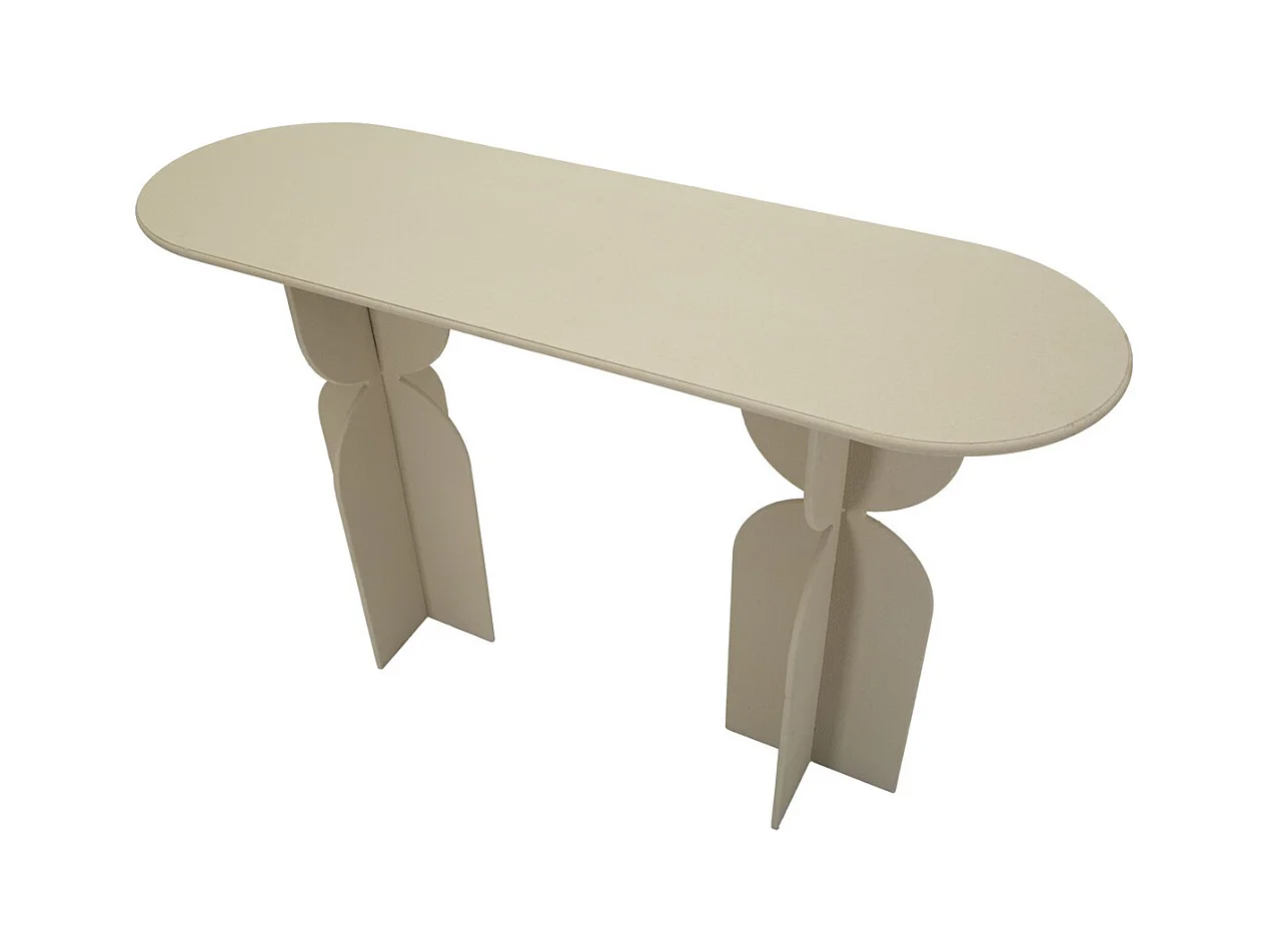 Stolik Konsolowy MF759, Beżowy, 120x40x75,5 cm, Epikasa