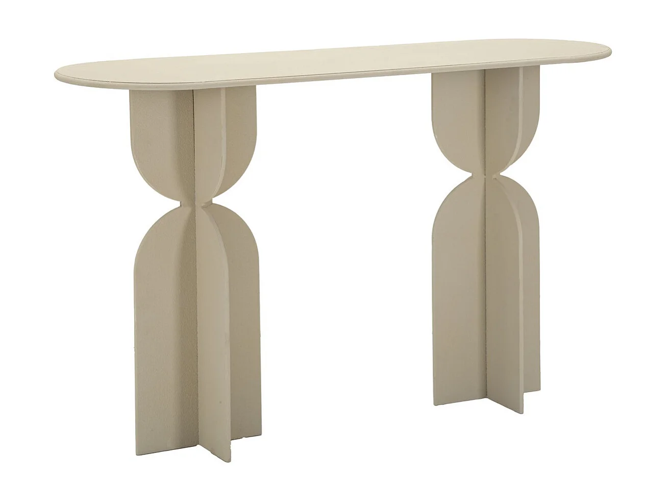 Table Console Marlowe, Beige, 120x40x75,5 cm, Seven Design