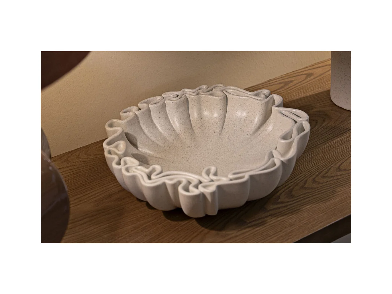 Plateau MF860, Beige, 30,5x29x7,5 cm, Seven Design