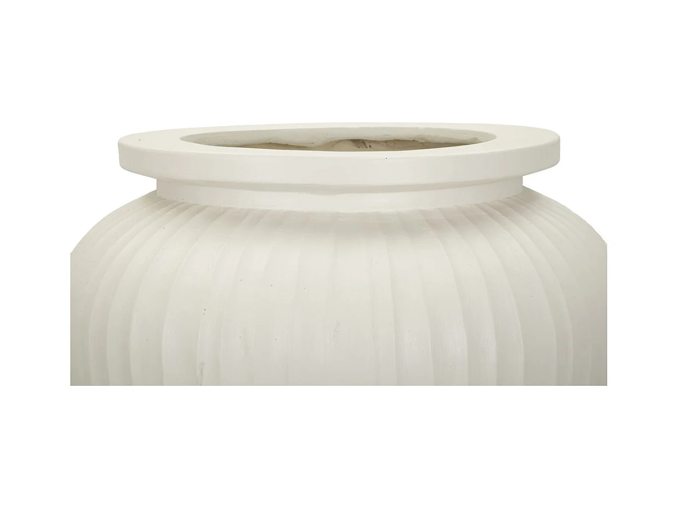 Vase Décoratif MF810, Beige, 48x48x38 cm, Epikasa