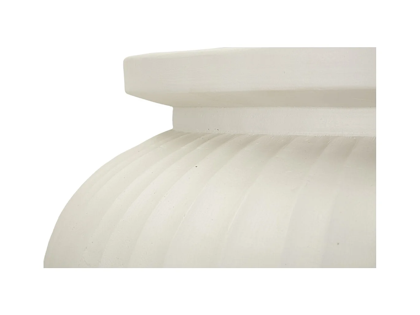 Vase Décoratif MF810, Beige, 48x48x38 cm, Epikasa