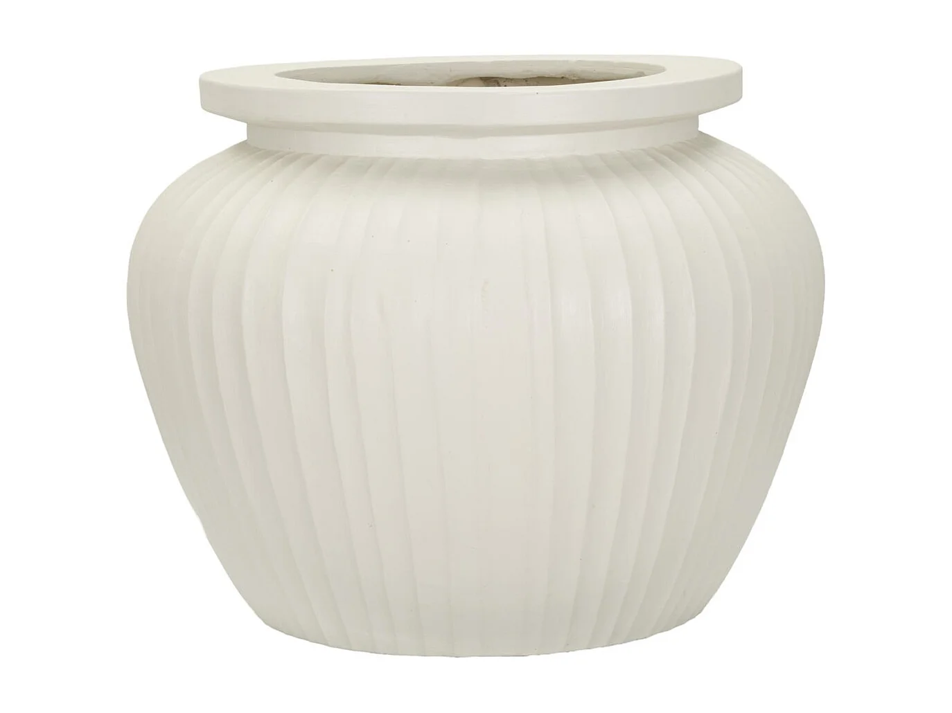 Wazon Dekoracyjny MF810, Beżowy, 48x48x38 cm, Seven Design