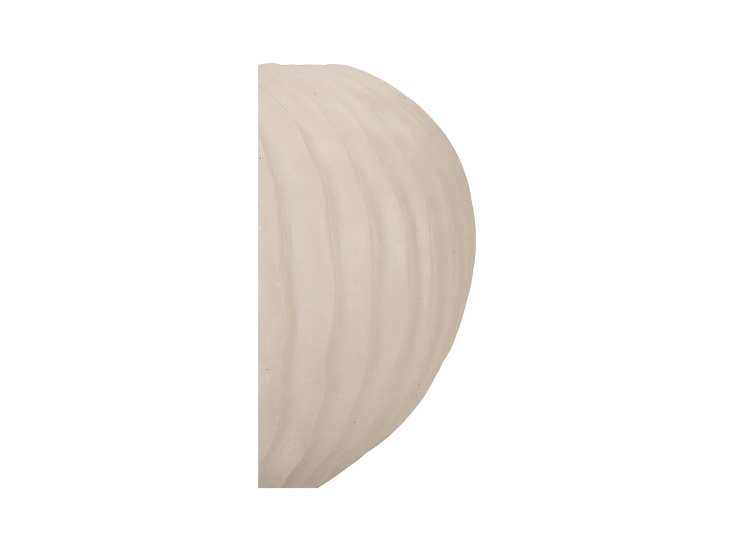 Vase Décoratif MF829, Beige, 35x35x18 cm, Seven Design
