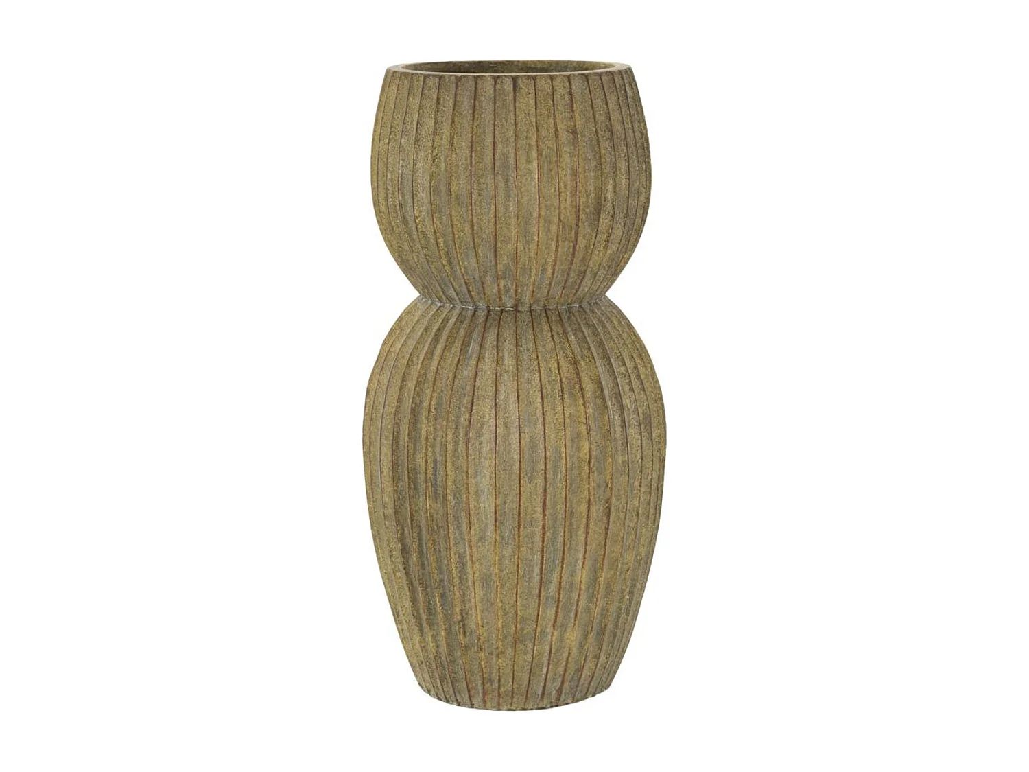 Wazon Dekoracyjny MF825, Zielony, 25x25x52,5 cm, Seven Design