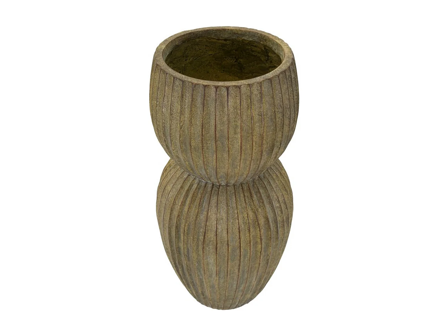 Wazon Dekoracyjny MF825, Zielony, 25x25x52,5 cm, Seven Design