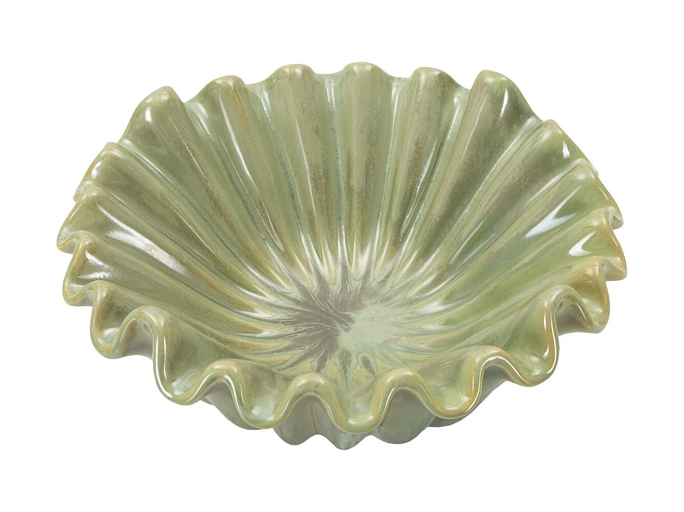 Plateau MF856, Vert, 33x33x14,5 cm, Seven Design