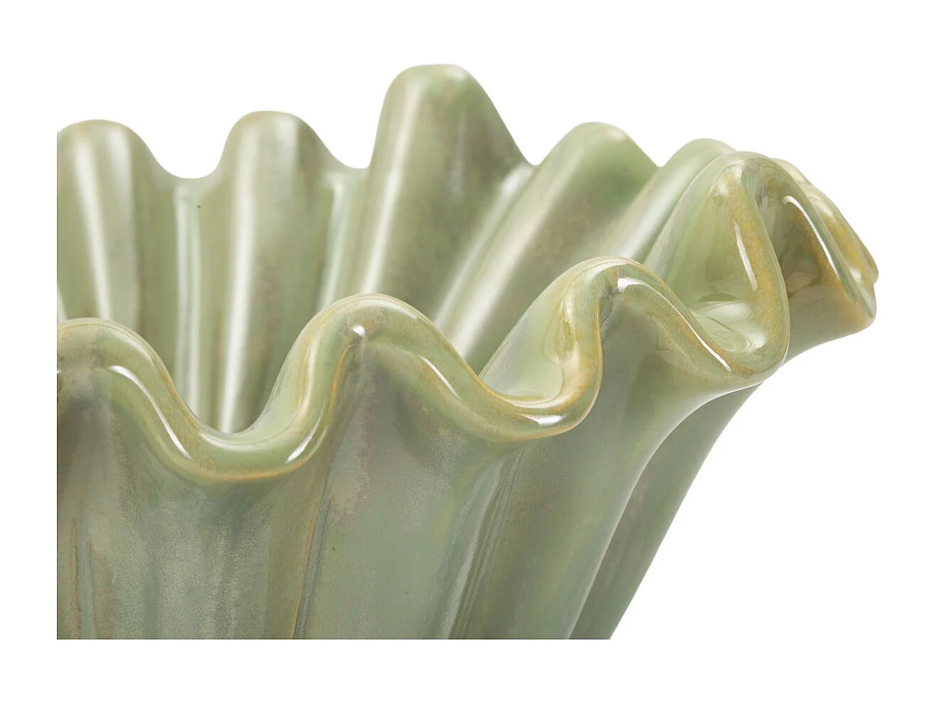 Plateau MF856, Vert, 33x33x14,5 cm, Seven Design