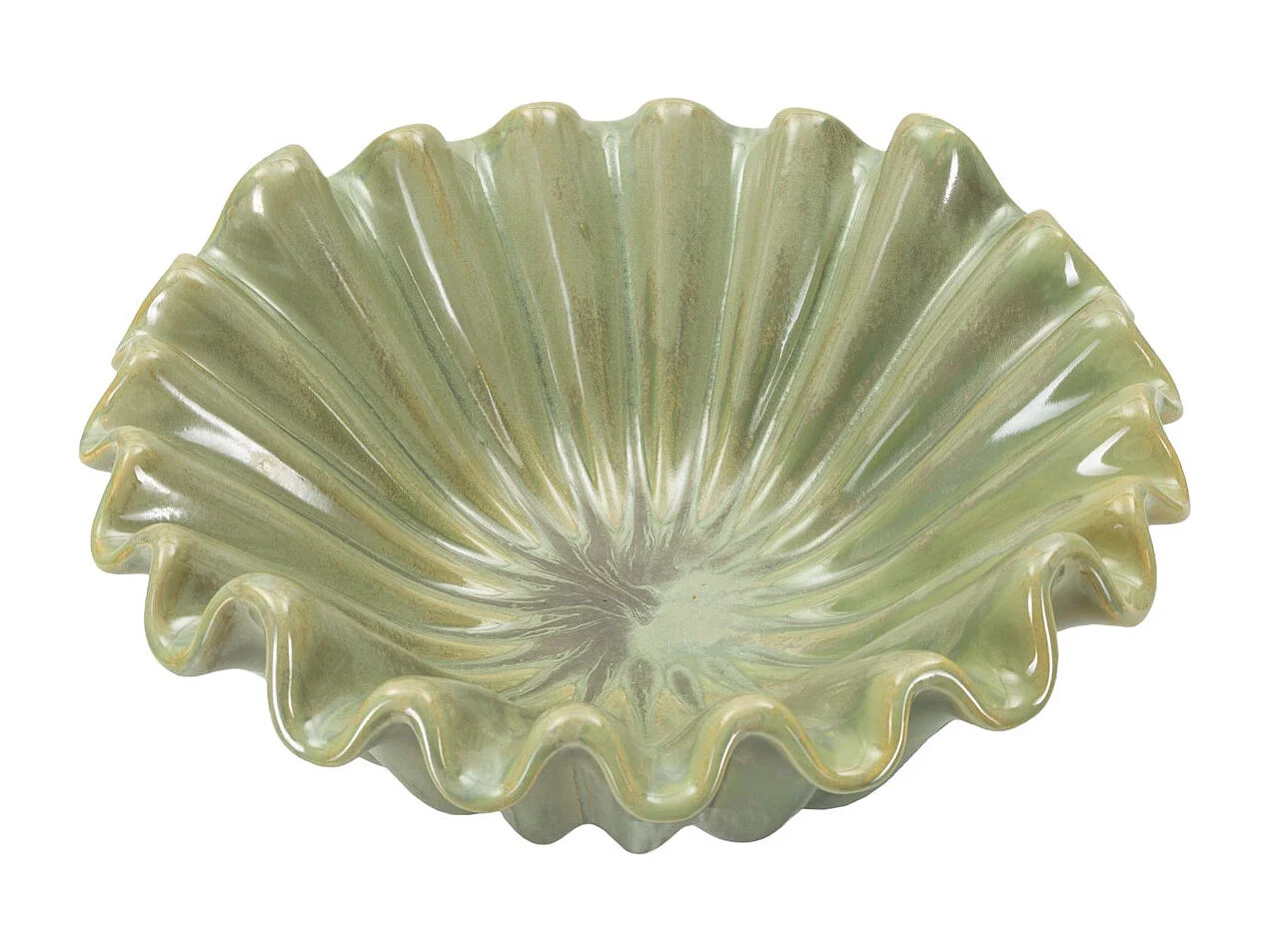 Plateau MF856, Vert, 33x33x14,5 cm, Seven Design