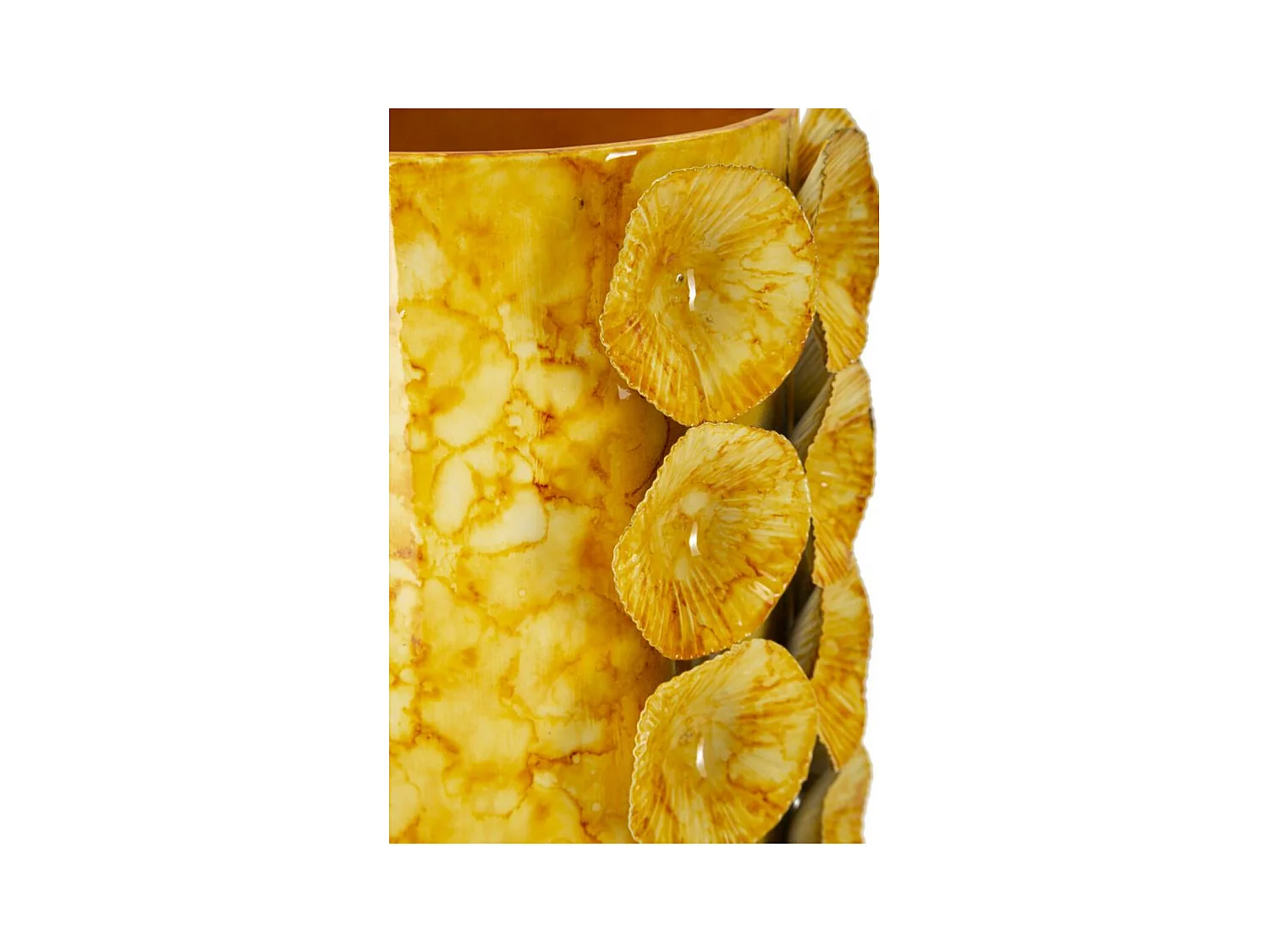 Vase Décoratif MF853, Vert, 16x15x33 cm, Seven Design