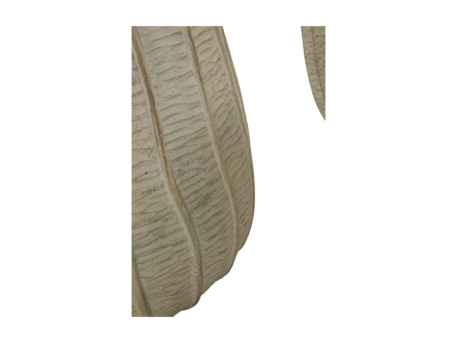 Lot de 3 Pots Décoratifs MF773, Beige, 30,5x30,5x27 cm, Seven Design