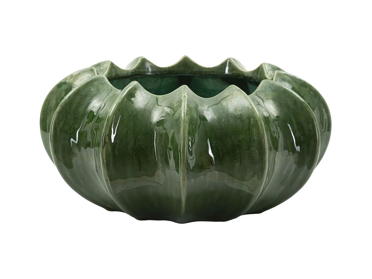 Vase Décoratif MF834, Vert, 31x31x16 cm, Seven Design