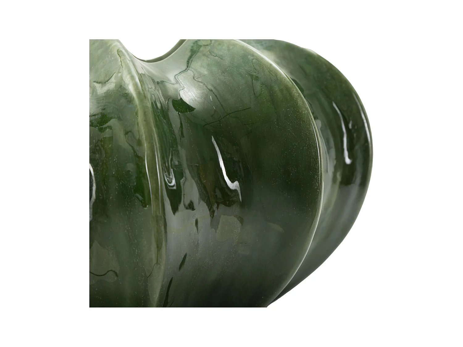 Vase Décoratif MF834, Vert, 31x31x16 cm, Seven Design