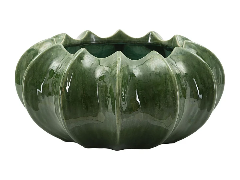 Wazon Dekoracyjny MF834, Zielony, 31x31x16 cm, Seven Design
