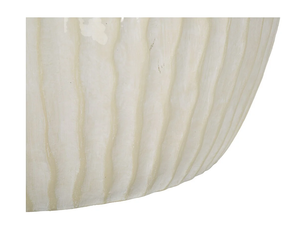 Wazon Dekoracyjny MF814, Beżowy, 36,5x36,5x38 cm, Seven Design