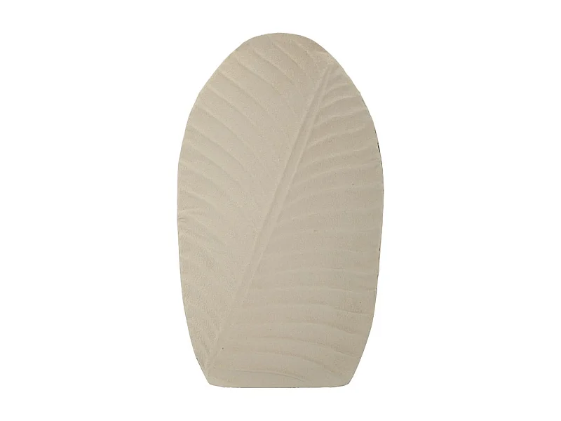 Wazon Dekoracyjny MF809, Beżowy, 26x11x41 cm, Epikasa