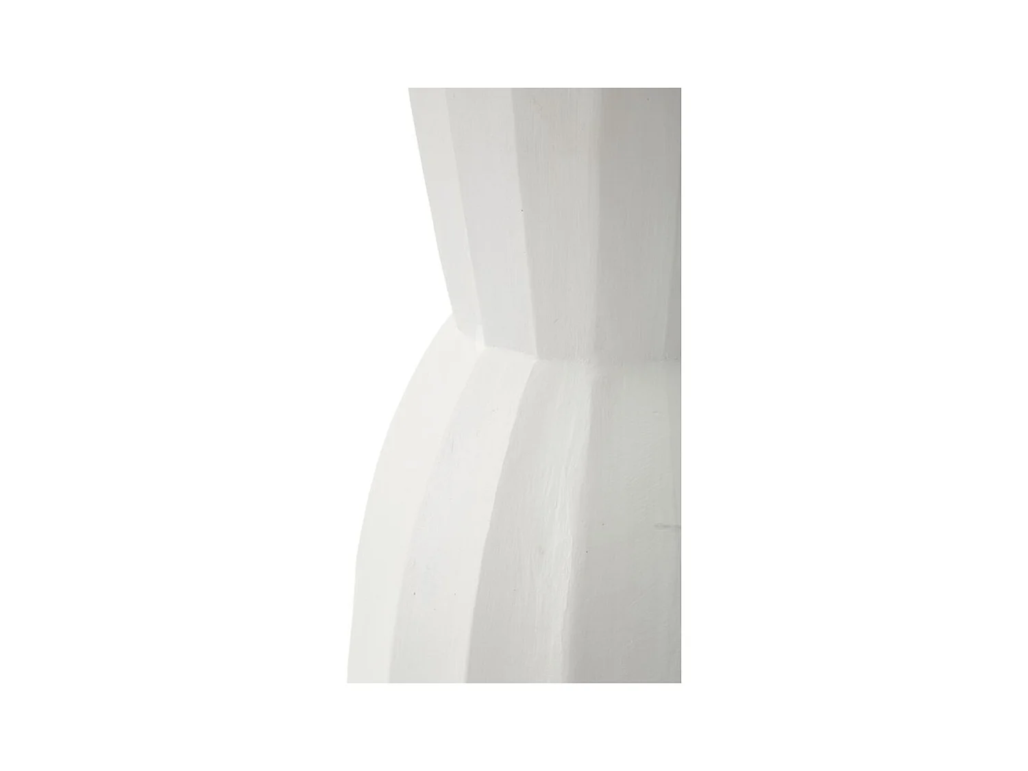 Vase Décoratif MF827, Blanc, 24x24x41 cm, Seven Design