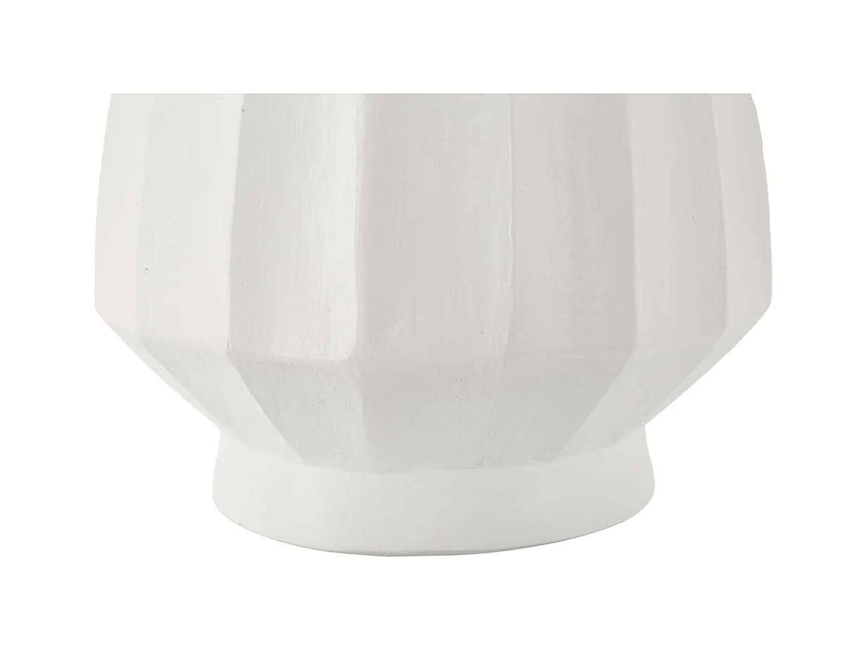 Vase Décoratif MF827, Blanc, 24x24x41 cm, Seven Design