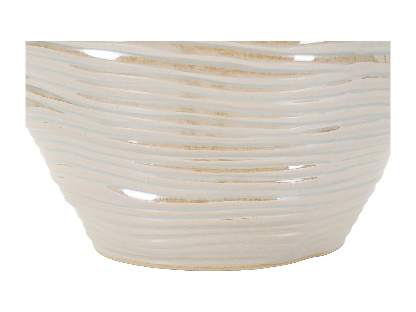 Wazon Dekoracyjny MF841, Biały, 27x27x24 cm, Seven Design