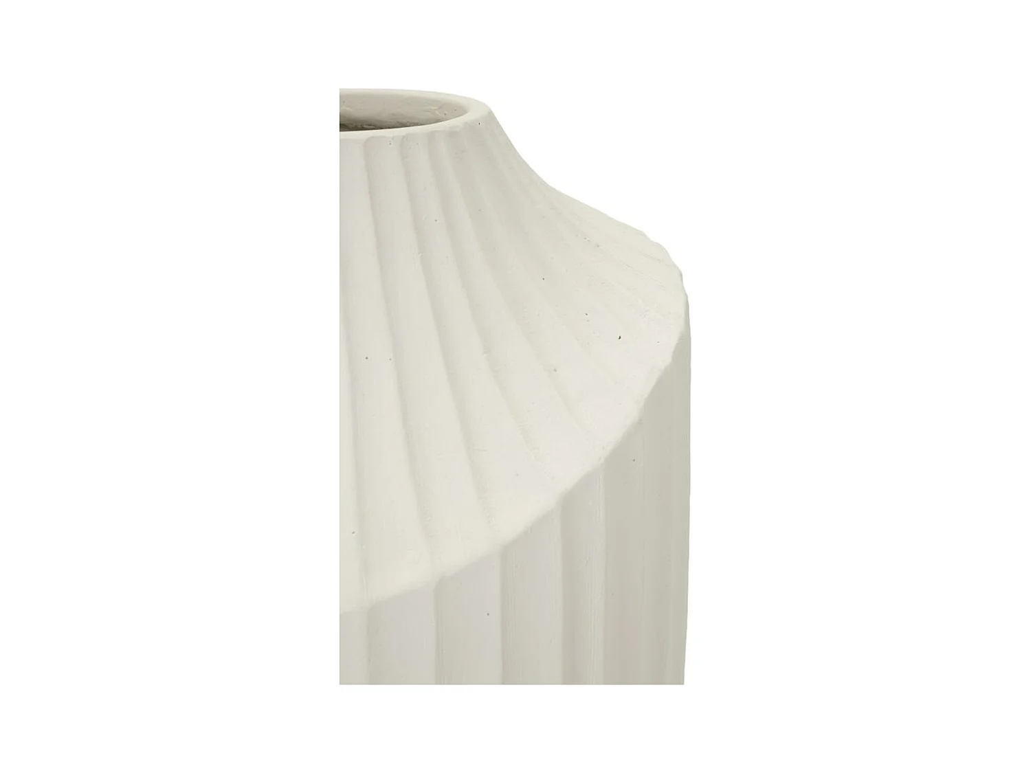 Vase Décoratif MF836, Beige, 22,5x22,5x38 cm, Seven Design