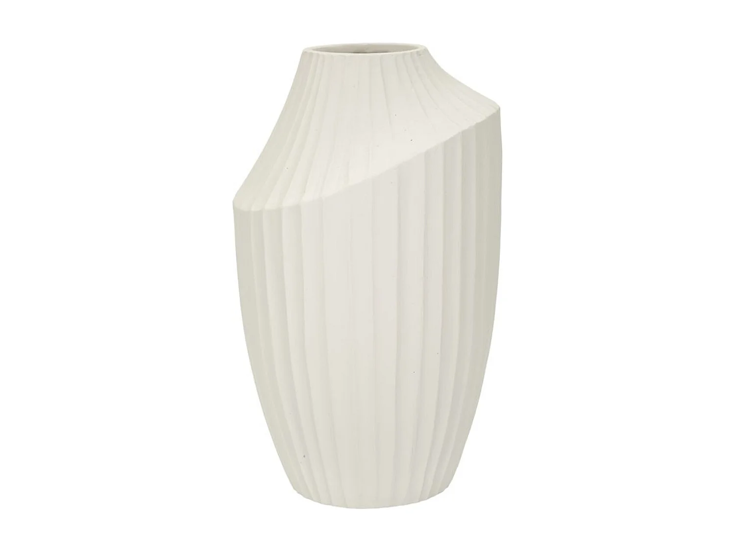 Wazon Dekoracyjny MF836, Beżowy, 22,5x22,5x38 cm, Seven Design