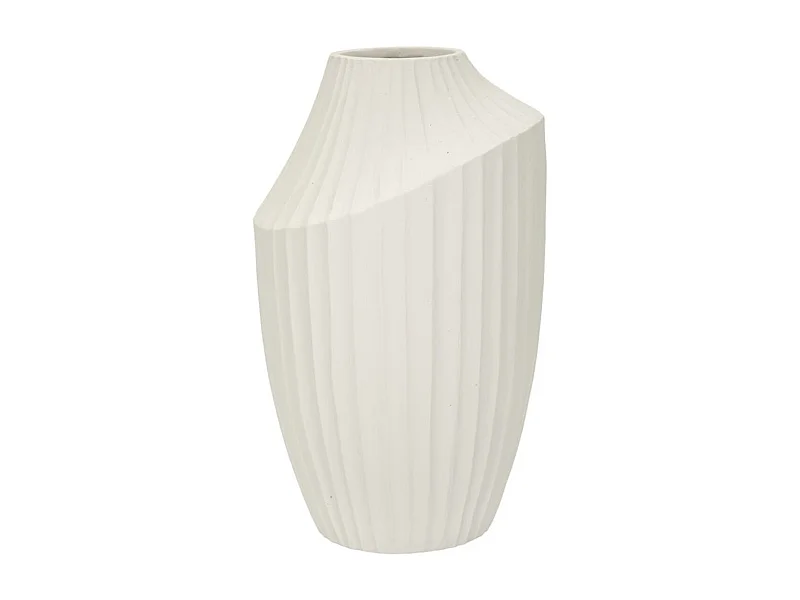 Wazon Dekoracyjny MF836, Beżowy, 22,5x22,5x38 cm, Seven Design