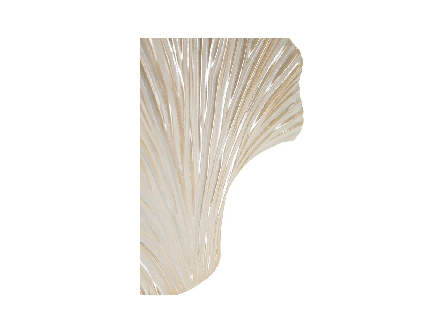 Vase Décoratif MF851, Blanc, 27x8x19 cm, Seven Design