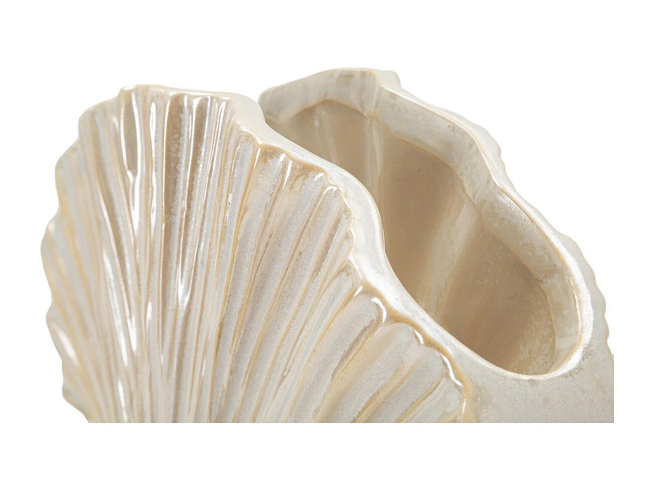 Wazon Dekoracyjny MF851, Biały, 27x8x19 cm, Seven Design