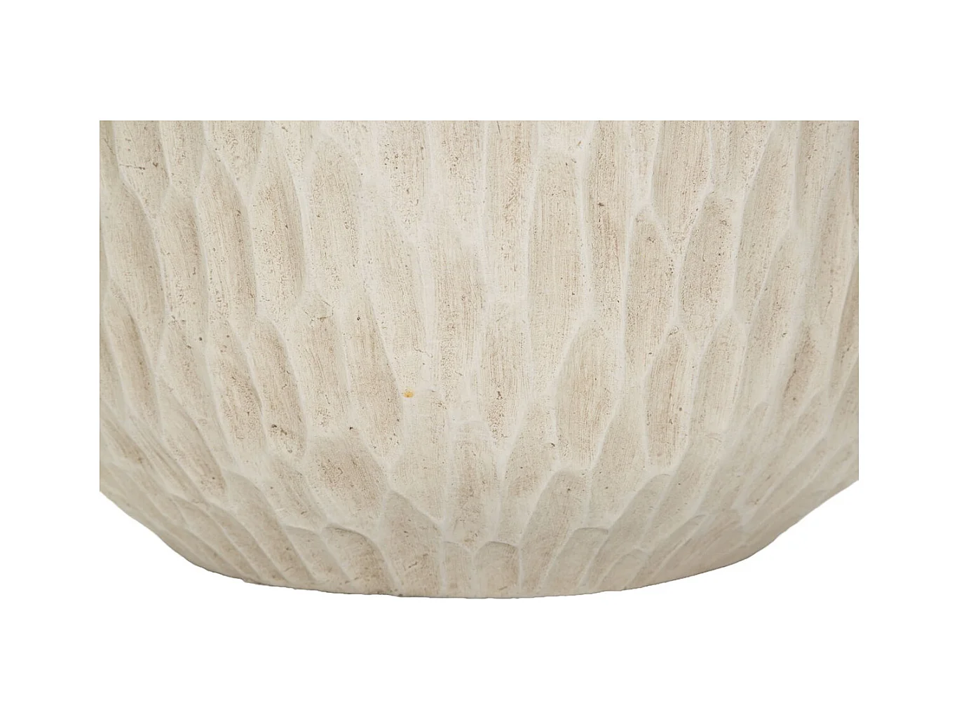 Vase Décoratif MF824, Beige, 35x35x32,5 cm, Epikasa