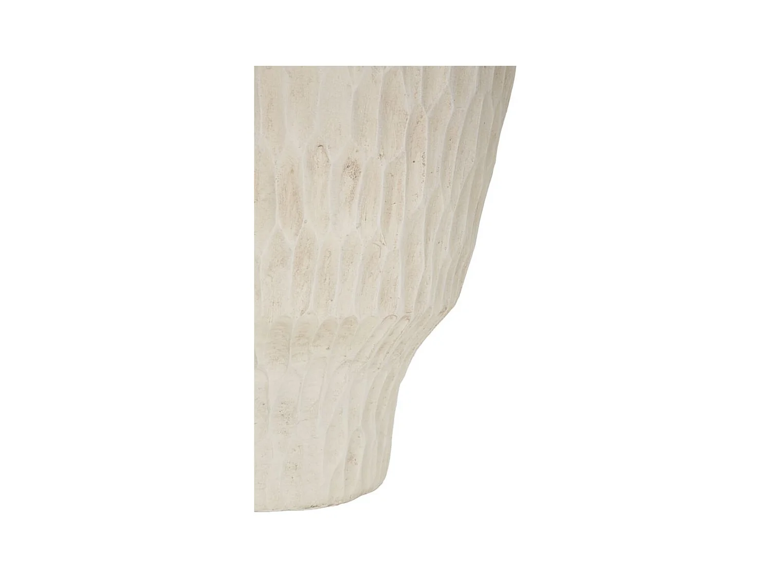 Vase Décoratif MF819, Beige, 29,5x29,5x57 cm, Seven Design