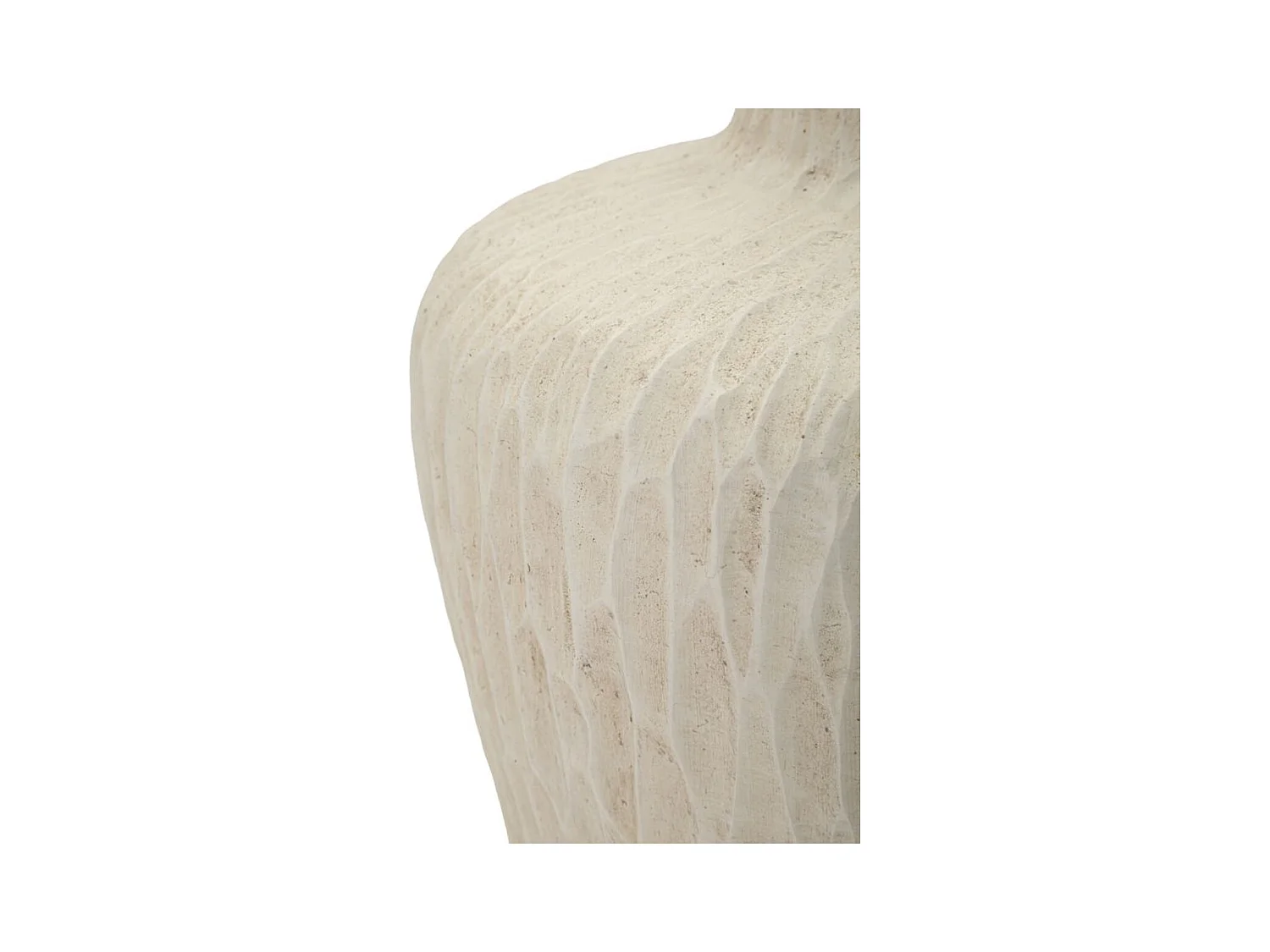 Vase Décoratif MF823, Beige, 32x32x40 cm, Seven Design