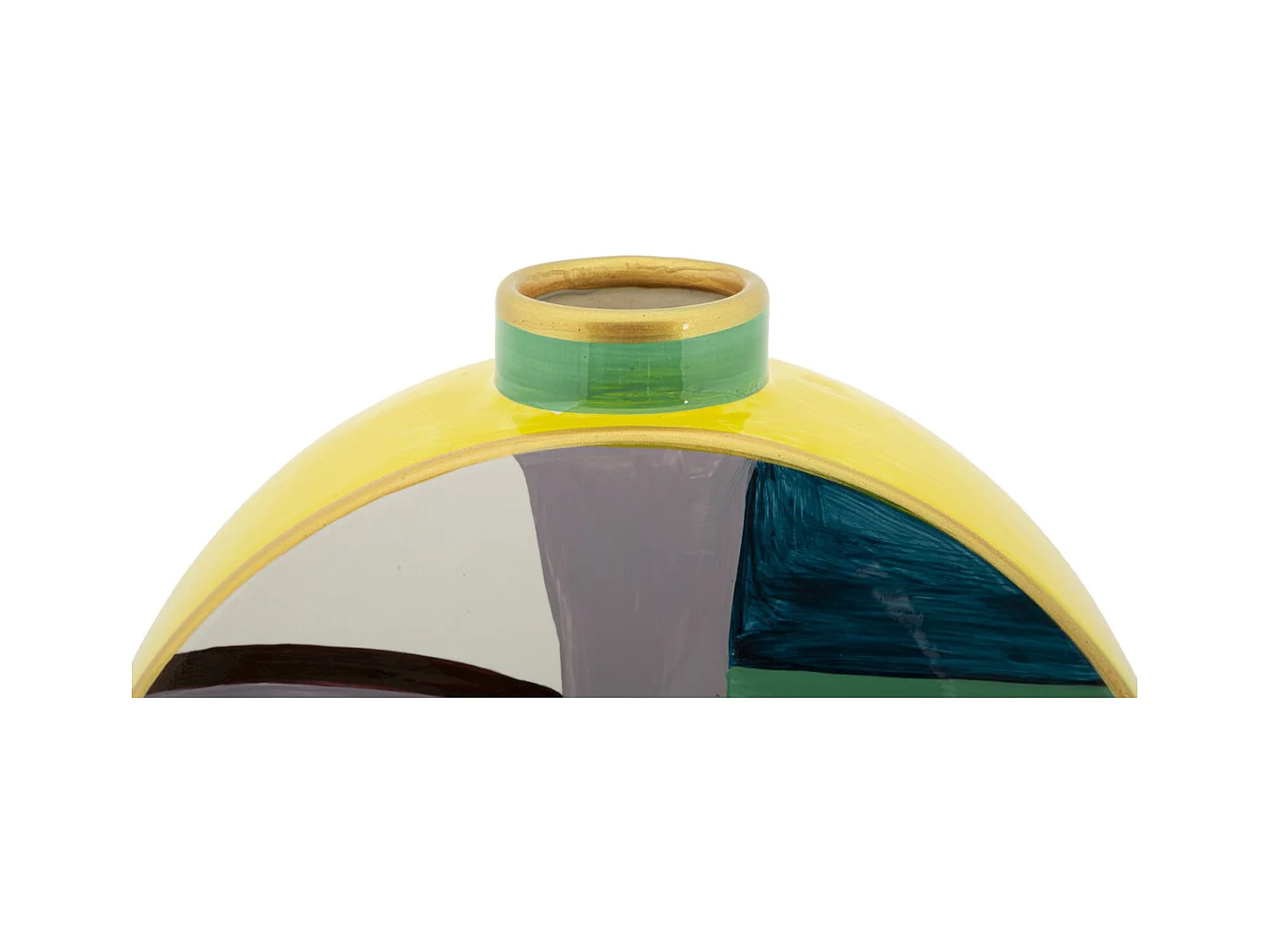 Vase Décoratif MF846, Multicouleur, 23x9x28 cm, Seven Design