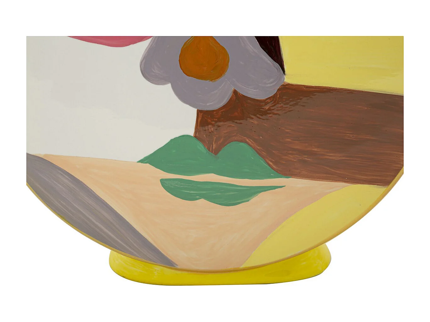 Vase Décoratif MF846, Multicouleur, 23x9x28 cm, Seven Design