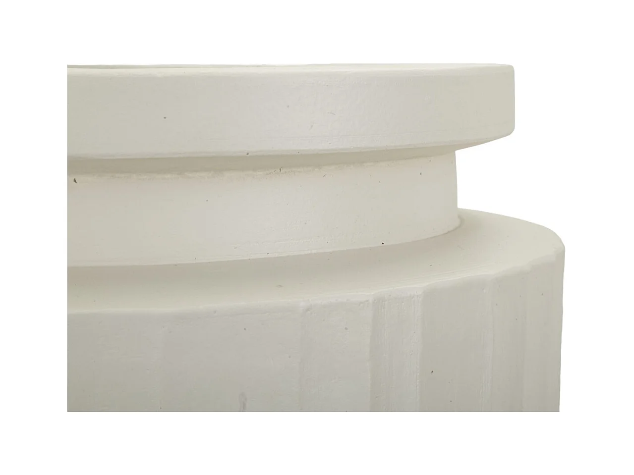 Vase Décoratif MF808, Beige, 32x32x80 cm, Seven Design