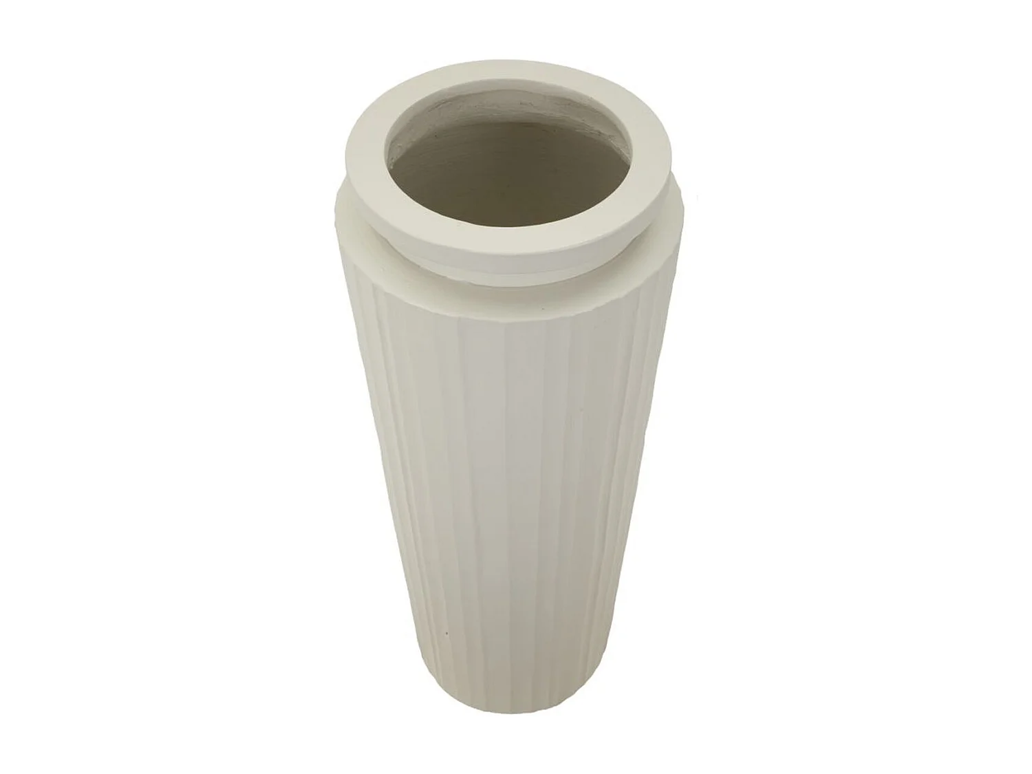 Wazon Dekoracyjny MF808, Beżowy, 32x32x80 cm, Seven Design