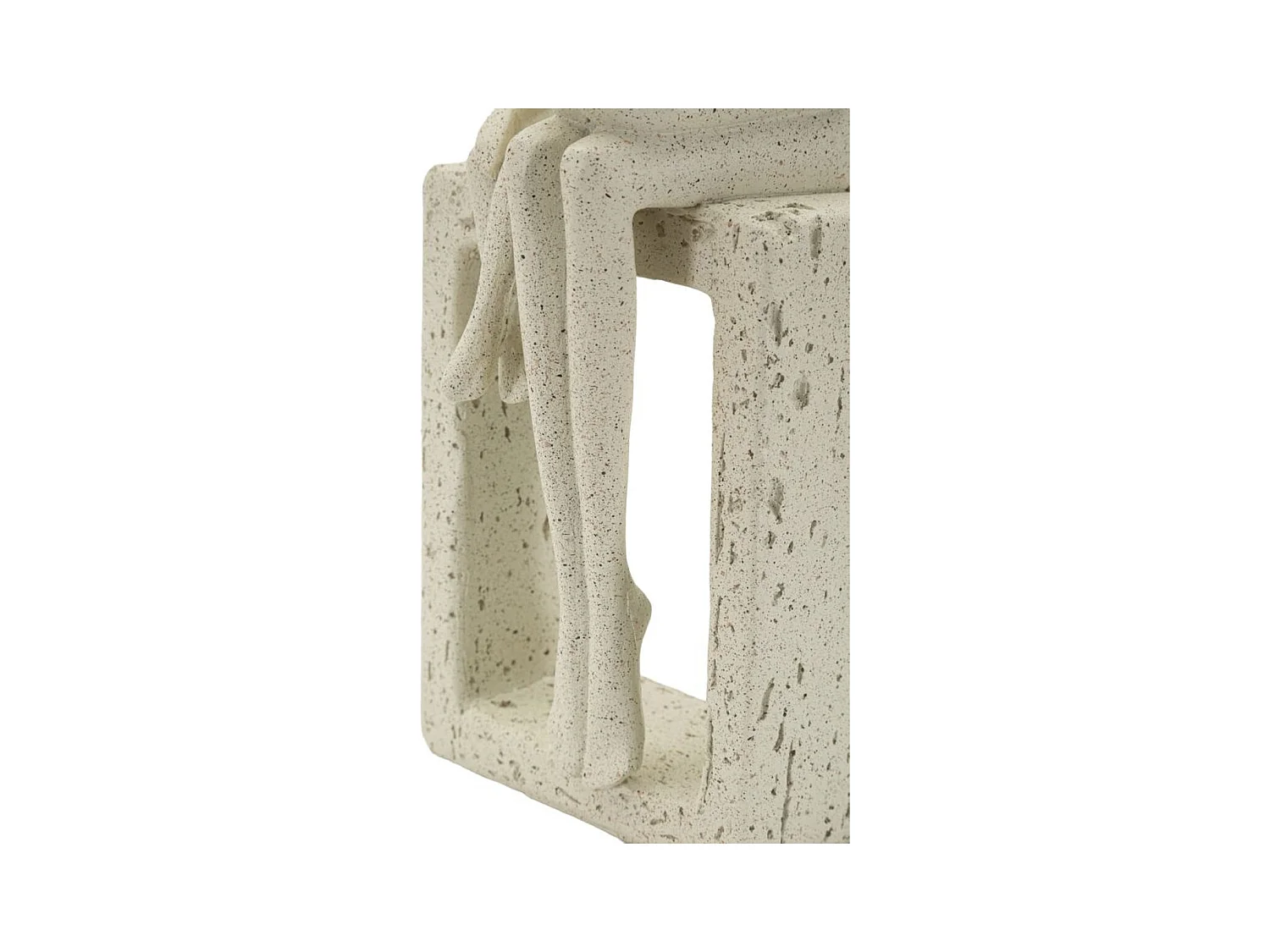 Sculpture Personnes 2, Beige, 10x7,5x26 cm, Seven Design