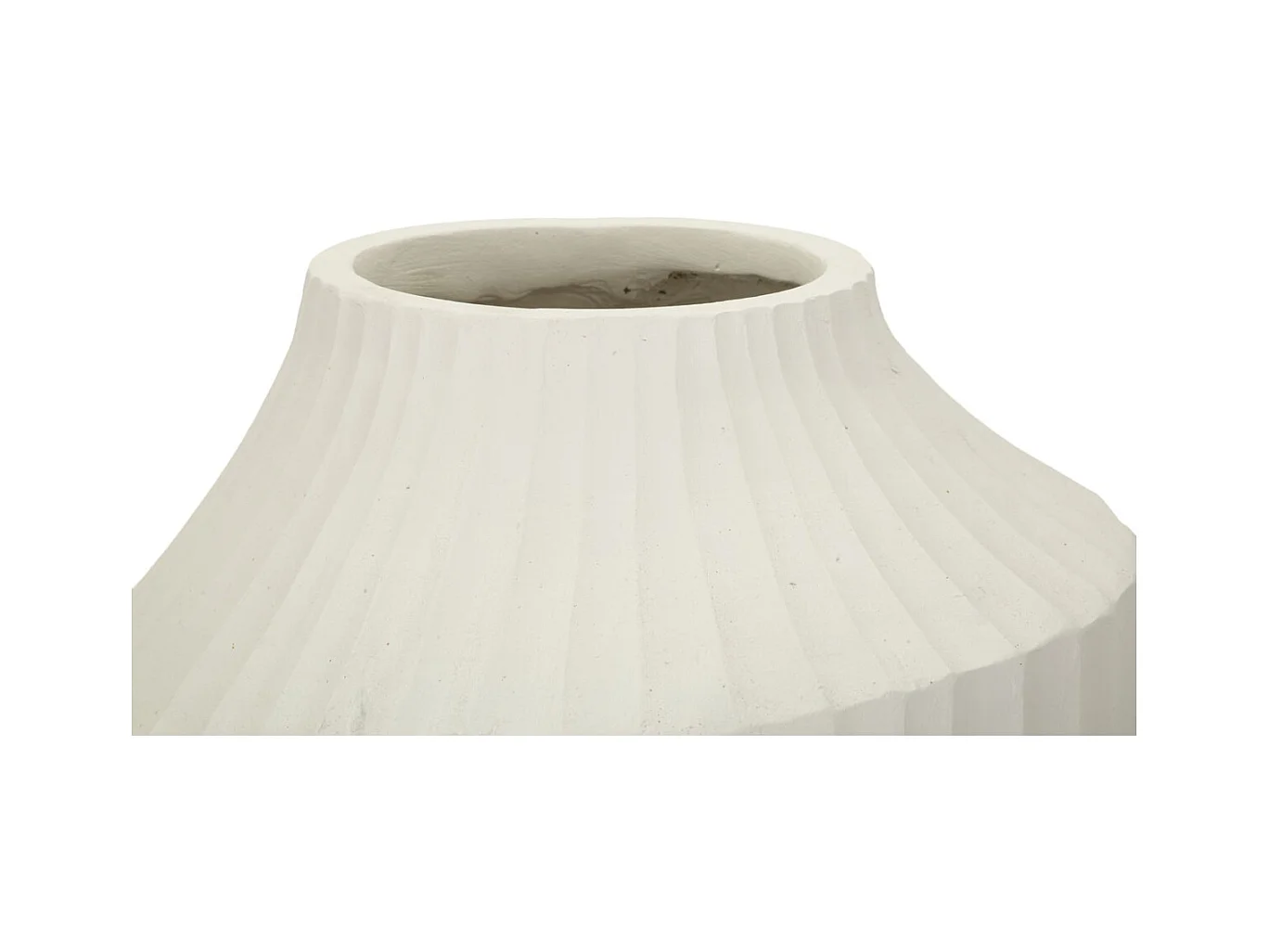 Vase Décoratif MF816, Beige, 28,5x28,5x50,5 cm, Seven Design
