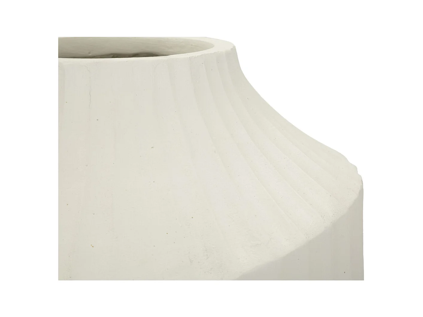 Vase Décoratif MF816, Beige, 28,5x28,5x50,5 cm, Seven Design