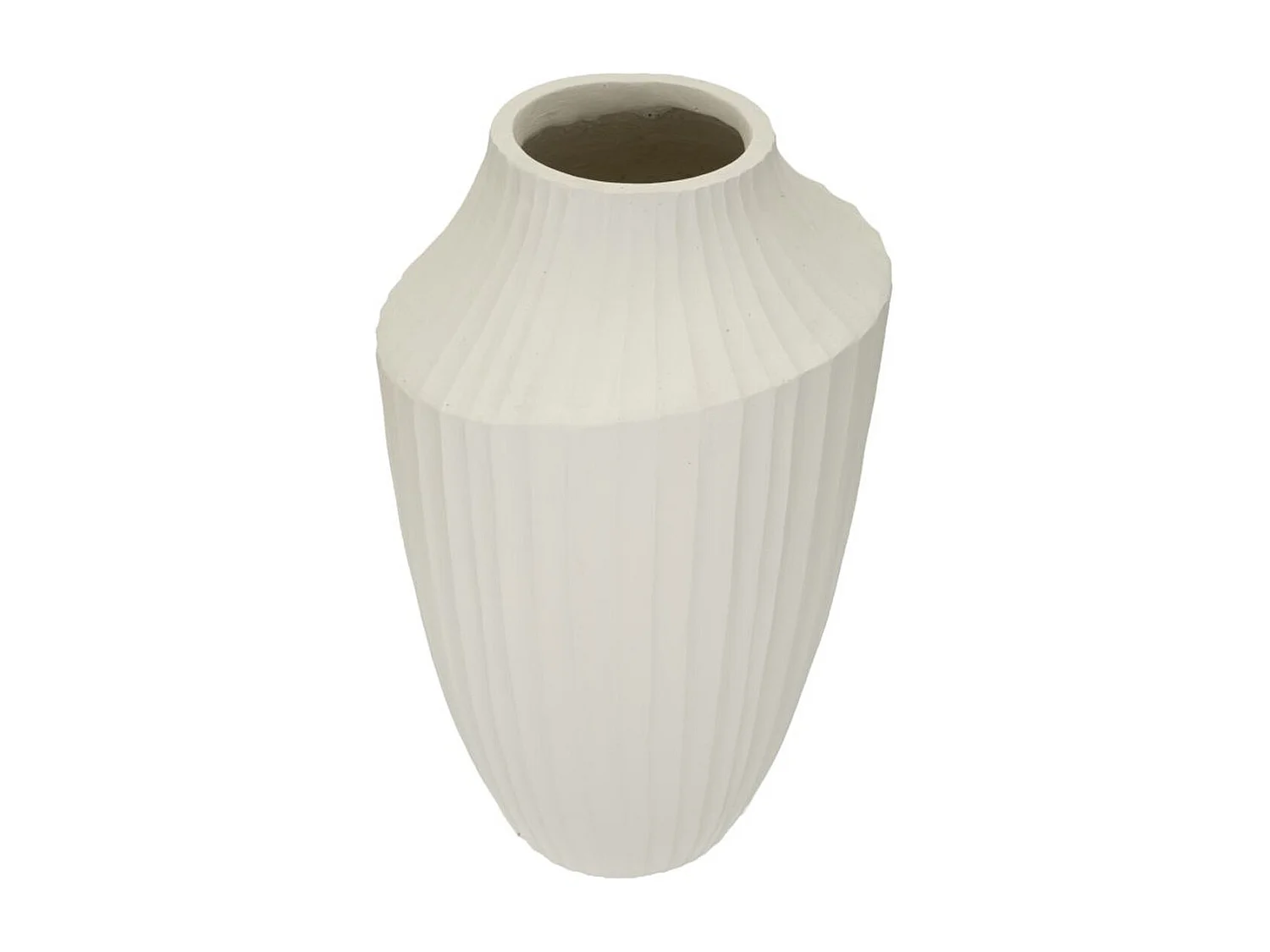 Wazon Dekoracyjny MF816, Beżowy, 28,5x28,5x50,5 cm, Seven Design