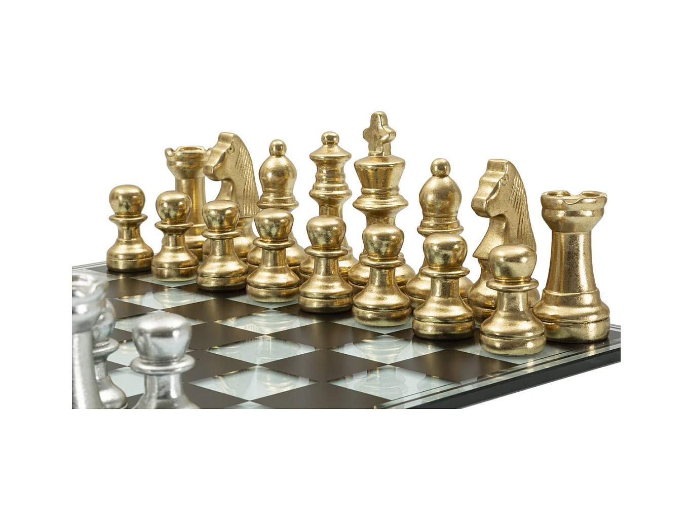 Sculpture Échiquier 1, Multicouleur, 50,5x50,5x14 cm, Seven Design