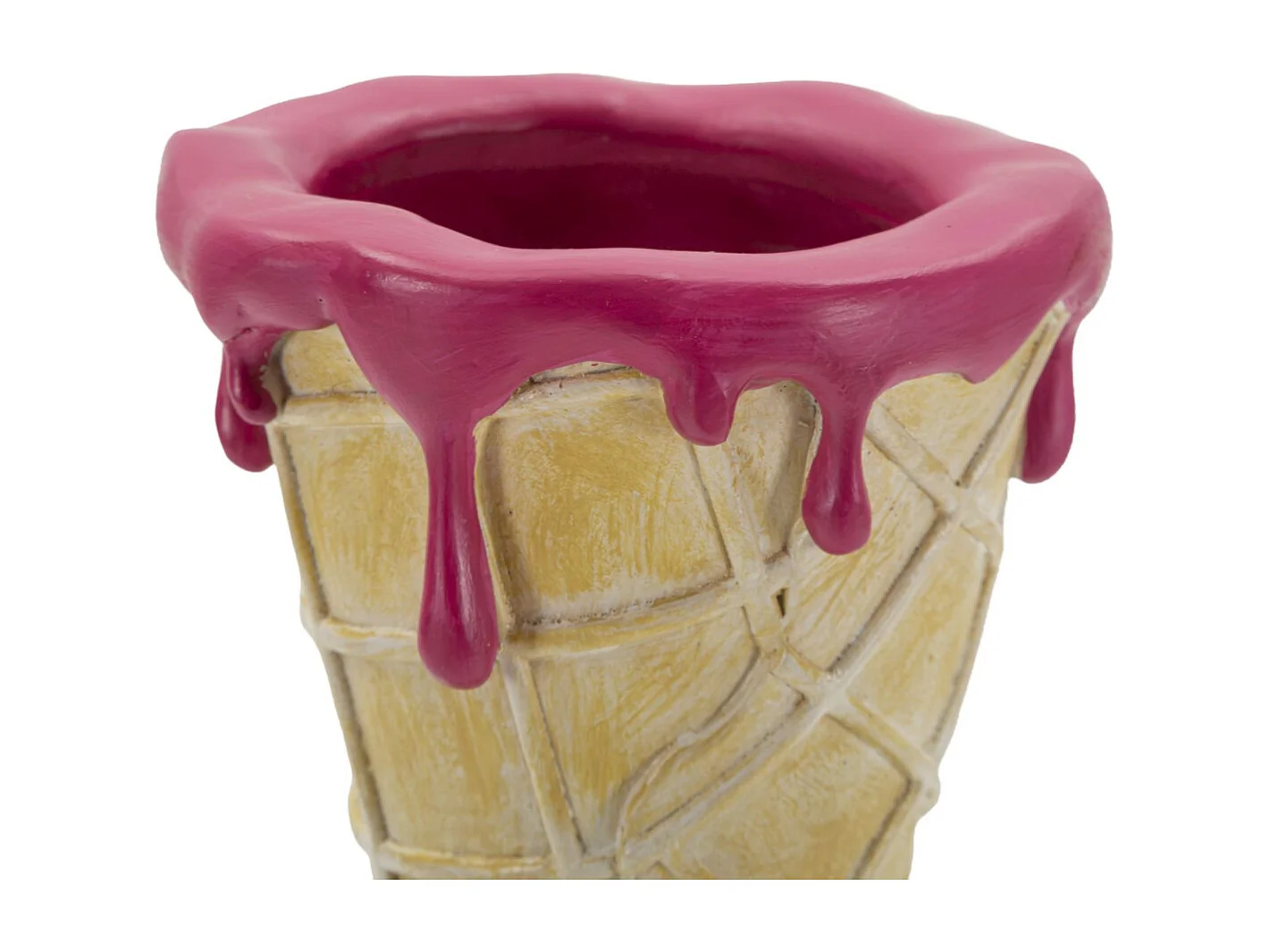 Escultura Gelado 1, Multicolorido, 12,5x11x31 cm, Seven Design