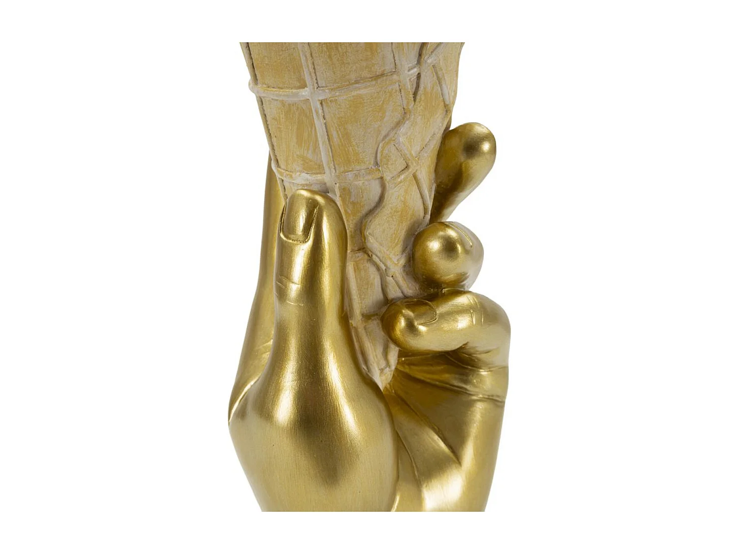 Escultura Gelado 1, Multicolorido, 12,5x11x31 cm, Seven Design